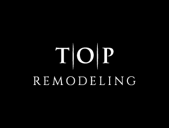 TOP REMODELING logo design by gateout