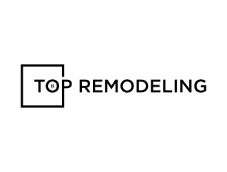 TOP REMODELING logo design by vostre