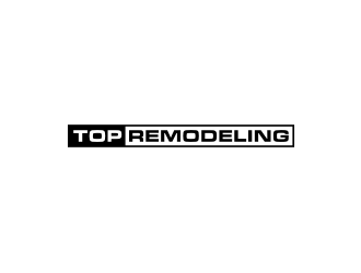 TOP REMODELING logo design by zizou