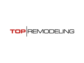 TOP REMODELING logo design by rief