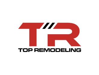 TOP REMODELING logo design by rief