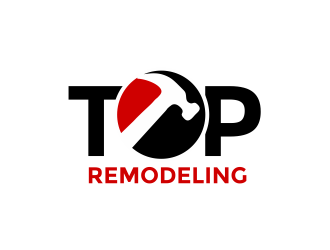 TOP REMODELING logo design by Girly