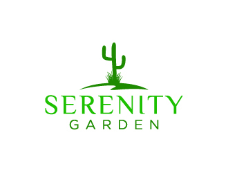 Serenity Garden  logo design by sakarep