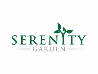 Serenity Garden  logo design by vostre