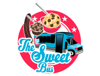 The Sweet Bus logo design by Suvendu