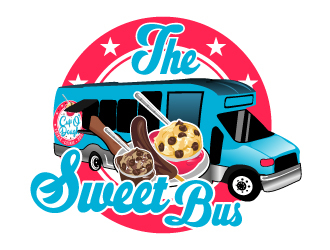 The Sweet Bus logo design by Suvendu