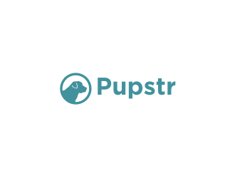 Pupstr logo design by aflah