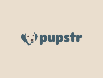 Pupstr logo design by Republik