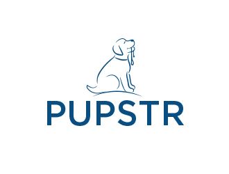 Pupstr logo design by dddesign