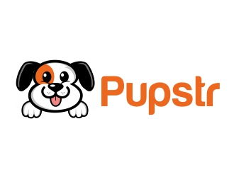 Pupstr logo design by ruki