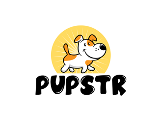 Pupstr logo design by ingepro