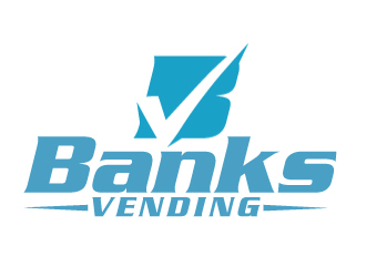 Banks Vending logo design by ElonStark