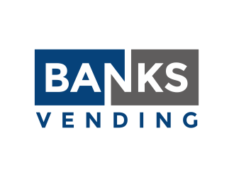 Banks Vending logo design by Girly
