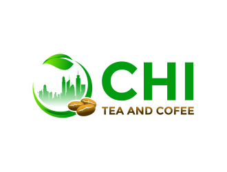 CHI TEA AND COFEE logo design by Girly