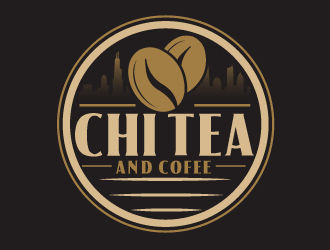 CHI TEA AND COFEE logo design by ElonStark