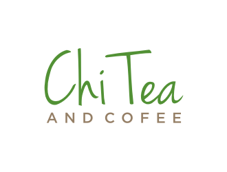 CHI TEA AND COFEE logo design by Artomoro