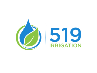 519 Irrigation logo design by javaz