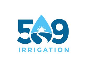 519 Irrigation logo design by Girly