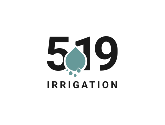 519 Irrigation logo design by vuunex