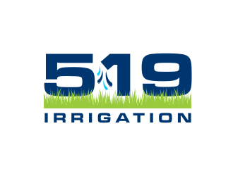 519 Irrigation logo design by GassPoll