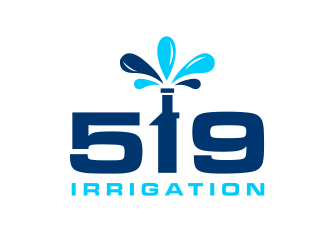 519 Irrigation logo design by GassPoll