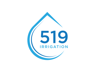 519 Irrigation logo design by funsdesigns