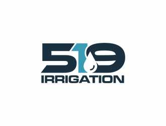 519 Irrigation logo design by josephira