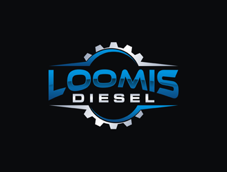 Loomis Diesel logo design by Rizqy