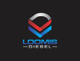 Loomis Diesel logo design by rokenrol