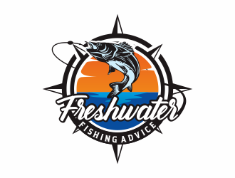 Freshwater Fishing Advice logo design by veter