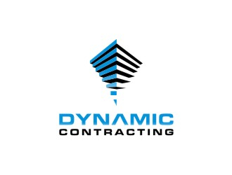 Dynamic Contracting logo design by sabyan
