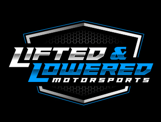 Lifted & Lowered Motorsports logo design by adm3