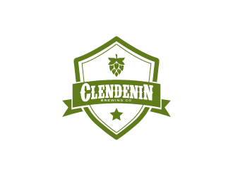 Clendenin Brewing Co. logo design by ElonStark