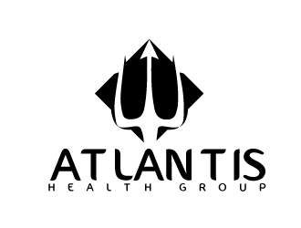 Atlantis Health Group logo design by ElonStark