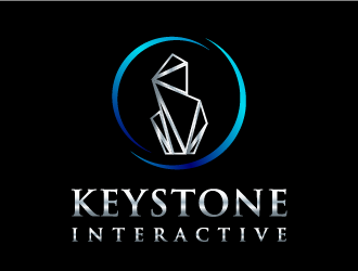 Keystone Interactive  logo design by Sofia Shakir