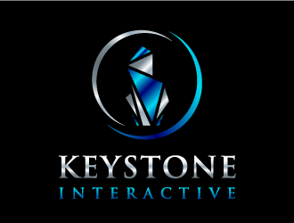 Keystone Interactive  logo design by Sofia Shakir