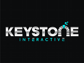Keystone Interactive  logo design by coco