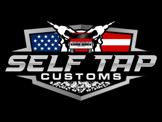Self Tap Customs logo design by almaula