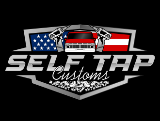 Self Tap Customs logo design by almaula