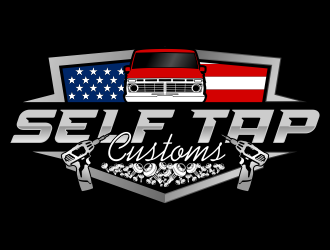 Self Tap Customs logo design by almaula