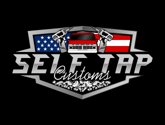 Self Tap Customs logo design by almaula