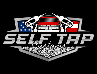 Self Tap Customs logo design by almaula