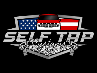 Self Tap Customs logo design by almaula