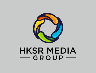 HKSR MEDIA GROUP logo design by yoichi