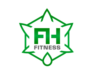 FH Fitness logo design by adm3