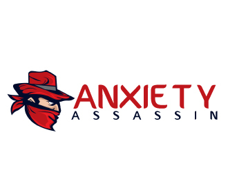 Anxiety Assassin logo design by ElonStark