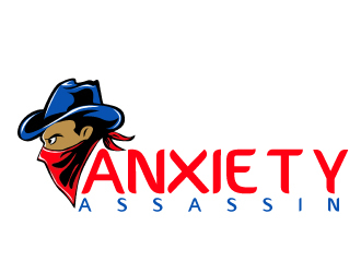 Anxiety Assassin logo design by ElonStark
