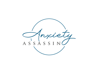 Anxiety Assassin logo design by sodimejo