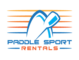 Paddle Sport Rentals  logo design by logoworld