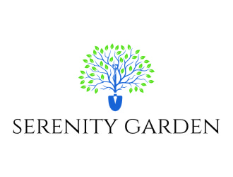 Serenity Garden  logo design by jetzu